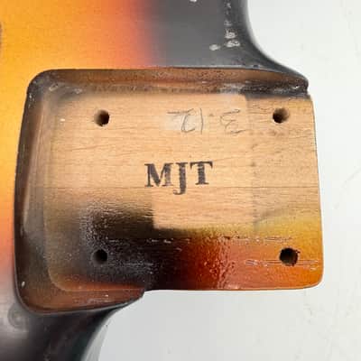 MJT Stratocaster Body Alder Relic Nitro 3-Tone Sunburst Light mjt6656 image 9