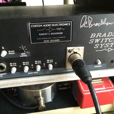 Bradshaw/rocktron RSB12 with foot controller, 90s Black image 1