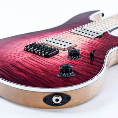 Mayones Regius 6 Natural Fade Red Burst image 11