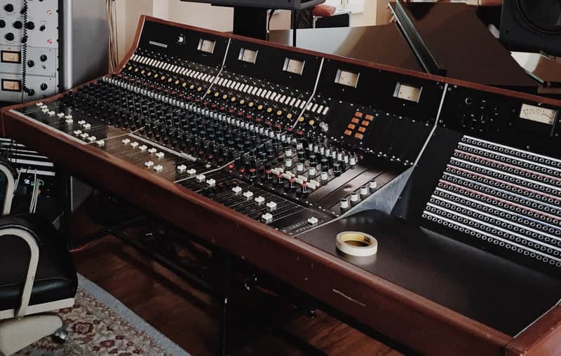 Trident B Range 24 Channel Class A Discrete Recording Console 1974/1975 Neve, Helios, A Range image 1