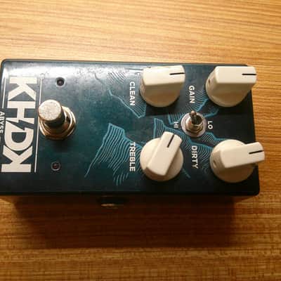 KHDK Electronics Abyss Bass Overdrive 2010s - Blue image 4