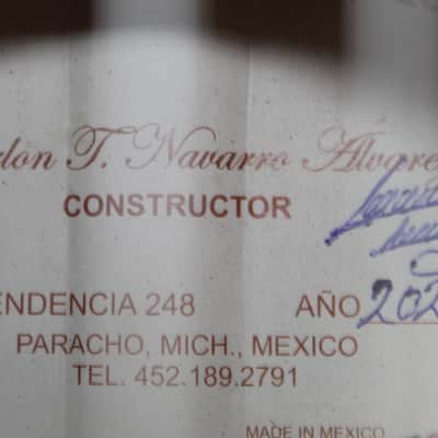 Brand New Marlon (Francisco) Navarro Conde Hermanos Model Flamenco Negra Guitar image 6