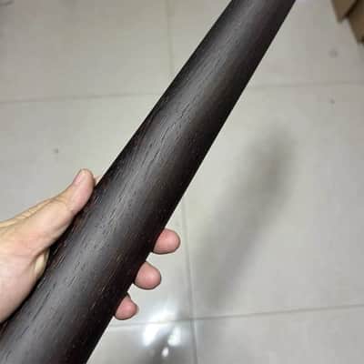 Satin Finish Wenge Wood Guitar Tele Style Neck, 22 Frets Fingerboard image 3