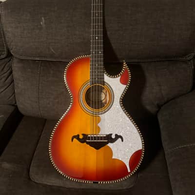 Jesus Garibay Bajoquinto Beto Acosta Replica - Cherry Burst image 1
