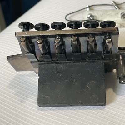 1990's Korean Ibanez RG Series LO-TRS II Cosmo Black Floyd Rose Tremolo Bridge Vibrato & Arm image 6