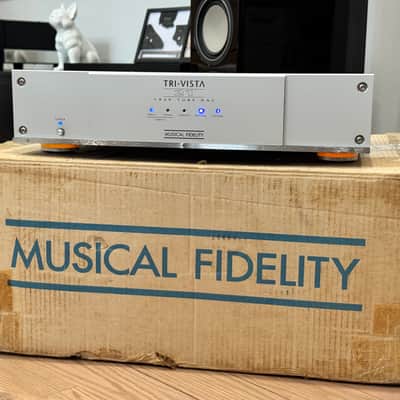 *OPEN BOX* Musical Fidelity Tri-Vista 21 24 Bit Tube DAC Silver Audiophile STORE DISPLAY image 3