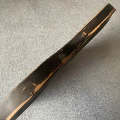 Vintage Brown 4 String Bass Solid Body DIY Project image 5