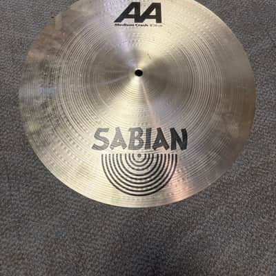 Sabian 16" AA Medium Crash Cymbal (Used) image 1