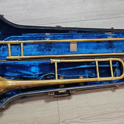 1952 Bach New York Stradivarius Model 12 Trombone w/ Photo of Factory Ledger image 1