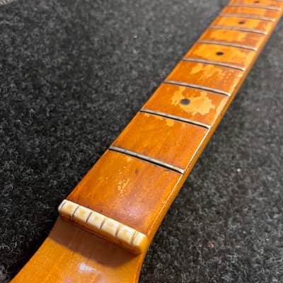 1974 Greco TE-450N Thinline Tele ... EMBOSSED Maxon PU-103 Prototype Wide-Range Humbuckers ... BAKED MAPLE FRETBOARD ... (Made In Japan Lawsuit Era) + GIGBAG image 20