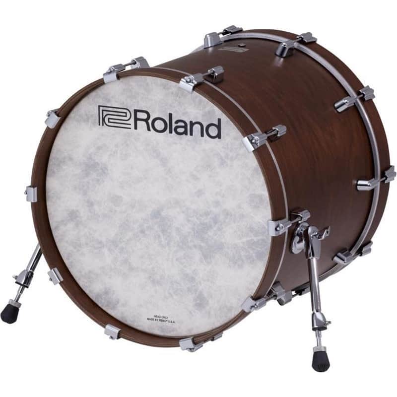 Roland Acoustic Design Full-Size Kick Drum Trigger Pad Satin Walnut image 1