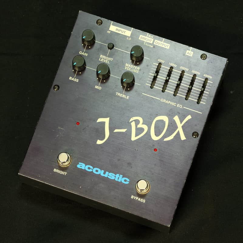 acoustic J-BOX ベース用プリアンプ acoustic J-BOX ベース用プリアンプ 【公式ショッピングサイト】