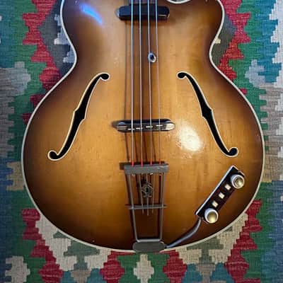 Hofner Fretless President Bass 1958 image 2