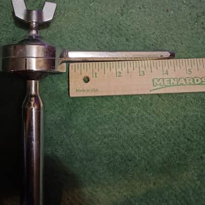 Yamaha (Older MIJ) Long Ball Arm, Short Base Clamp/Mount Chrome image 1