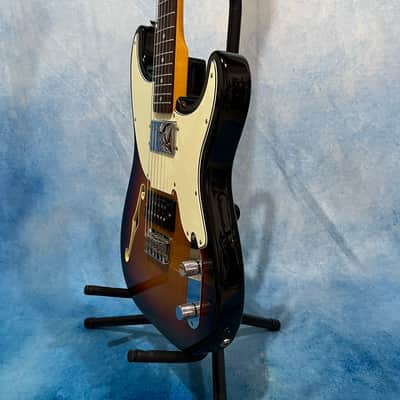 2011 Fender Pawn Shop '72 Semi-Hollow Sunburst w/ Shop Tags, Japan MIJ image 11