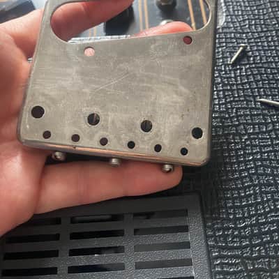 Callaham Vintage T Model Tele Bridge Assembly - Relic image 4