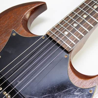 GIbson SG Junior "Large Guard" Early-70's - Natural **Amazing Player Ready to Go** image 12
