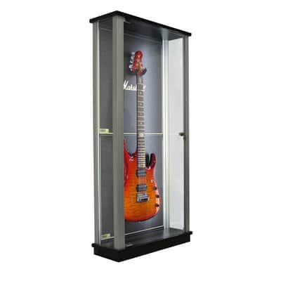D'Luca Locking Glass Guitar Display Case w/ LED's (MADE TO ORDER) image 4