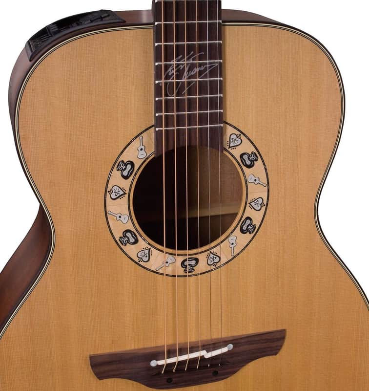 Takamine KC70 Signature Series Kenny Chesney Model OM Acoustic/Electric Guitar Natural image 1