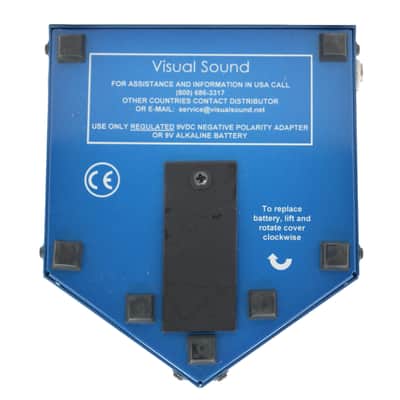 Visual Sound H2O V1 2000s Blue Liquid Chorus & Echo image 2