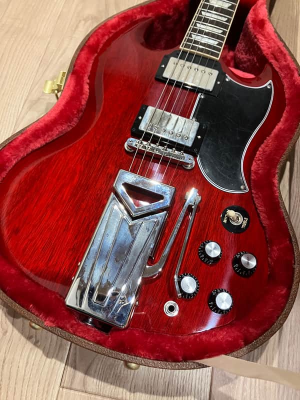 Gibson SG Standard '61 w/Sideway Vibrola 2021 - vintage cherry