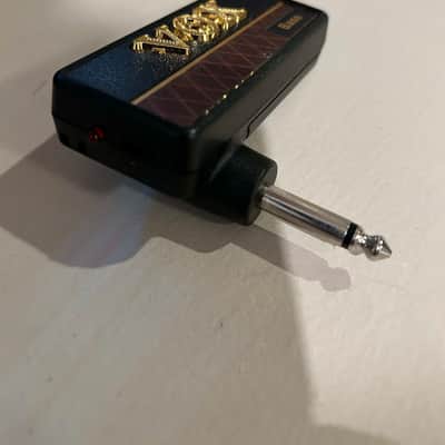 Vox amPlug 2 Bass Battery-Powered Bass Guitar Headphone Amplifier 2015 - 2019 - Black / Blue Diamond image 2