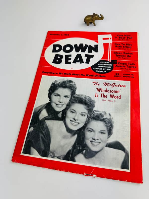 Downbeat Magazine – November 3 Issue 1954 image 1