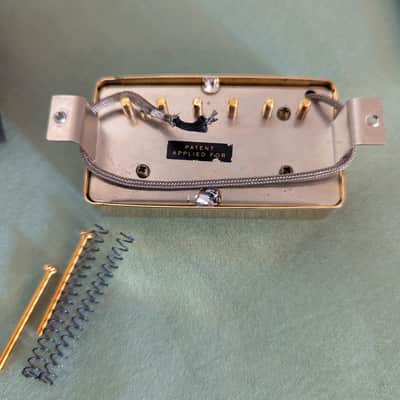 Gibson Custombucker gold humbucker PAF custom-bucker pickup bridge neck '59 1959 image 3