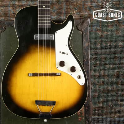 Vintage 1963 Airline 7206 USA Made by Harmony (H-45 Strato Tone) image 5