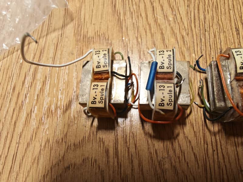 Neumann BV13 U87 vintage transformer NOS image 1