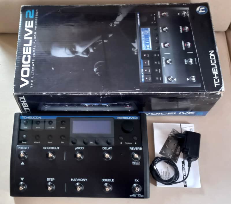 TC Helicon VoiceLive 2 | Reverb