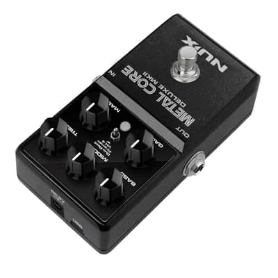 NUX Metal Core Deluxe mkII Hi Gain Multiple Distortion & Amp Modeler Pedal image 4