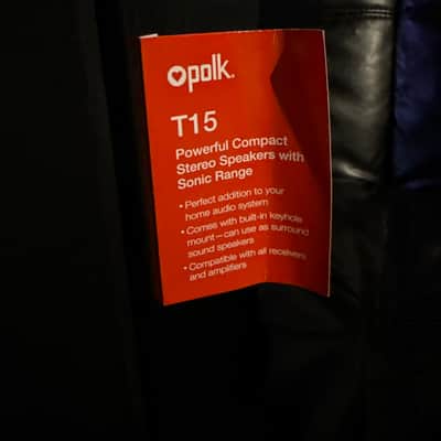 Polk T15 Speakers - Early 2020s image 2