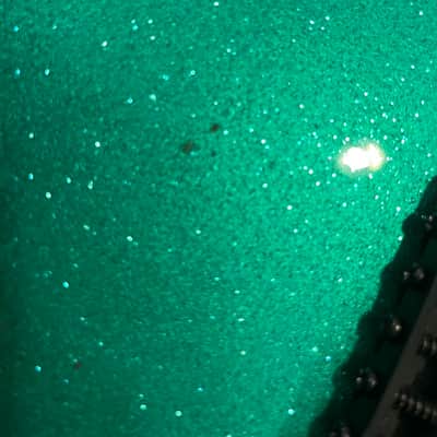 Fender Thinline 2022 - Green Sparkle - Dual Binding image 5