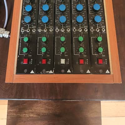 Trident 5 Channel B Range Microphone Preamp EQ Sidecar 1972 - Custom Racked Rare Vintage Legends Helios image 3