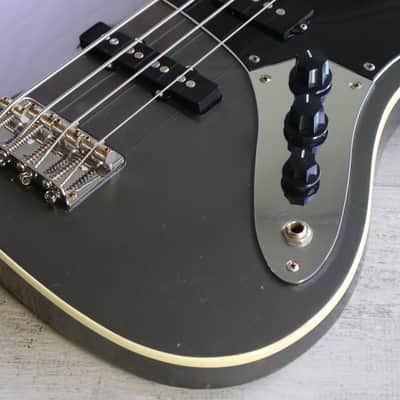 2006 Fender Japan AJB-65 Aerodyne Jazz Bass (Dolphin Grey) image 3