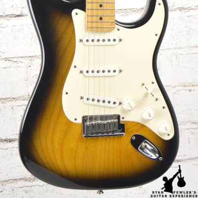 2004 Fender 50th Anniversary American Standard Stratocaster Sunburst w/ OHSC image 1