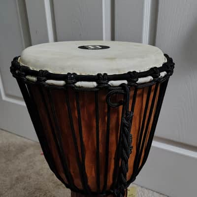 Meinl HDJ4-L Headliner Nile Series 12" Rope-Tuned Djembe - Large 2010s - Brown image 6