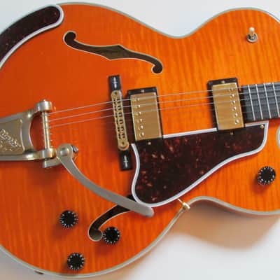 2001 Gibson Chet Atkins Country Gentleman Orange Flame w/OHSC image 1