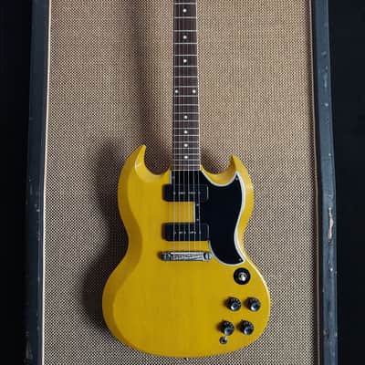 2021 Gibson SG Special VOS Bolivian Bright TV Yellow Finish (40) image 2