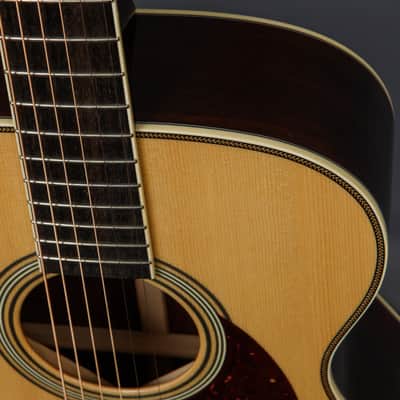 2019 Huss & Dalton TOM-R Custom Brazilian / Adirondack Acoustic Guitar image 7