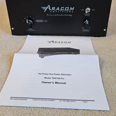 ARACOM Power Attenuator PRX150-Pro for Tube Guitar Amps image 1