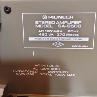 Pioneer SA-9500 Restored image 25