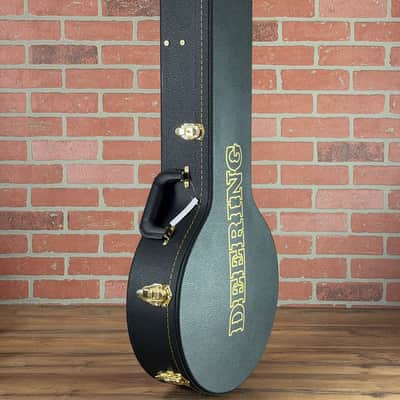 Deering Calico 5-String Banjo - Honey Amber image 17