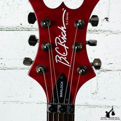 BC Rich NJ Series Warlock w/ Coffin case image 6