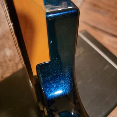 Kramer Nightswan Electric Guitar Vintage USA 1988 Blue Sparkle Excellent Condition W/OHSC image 19