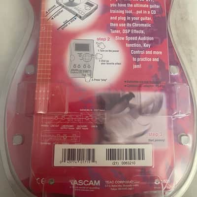 TASCAM Tascam CD-GT1 Guitar Trainer - Red image 3