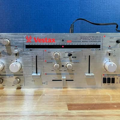Vestax PMC-250 Vintage DJ Mixer w/ Isolator - Gold image 1