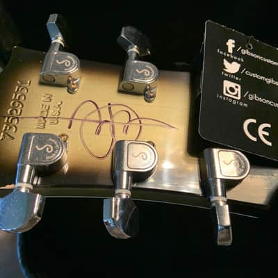 2020 Gibson Custom Adam Jones Signature 1979 Les Paul Silverburst Aged & Signed image 8