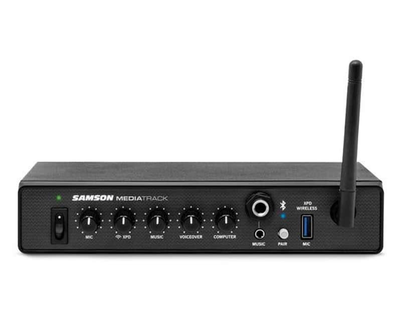 Samson Media Track Rackmount 4 Channel Mixer/Interface image 1
